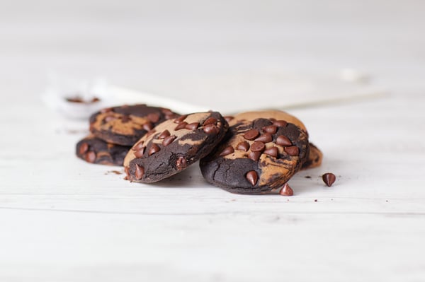 Choc Marble Cookies