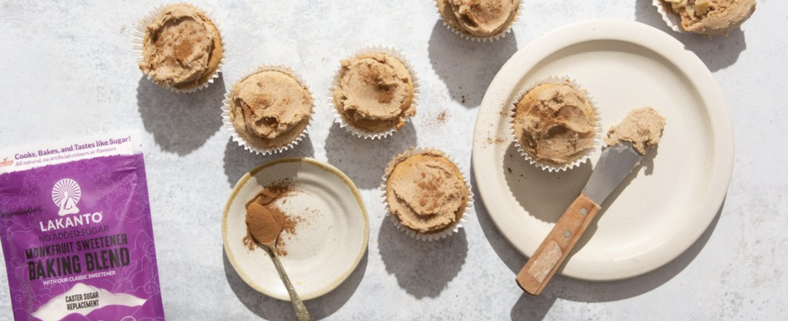Apple Pie Cupcakes With Cinnamon Buttercream – Lakanto Australia