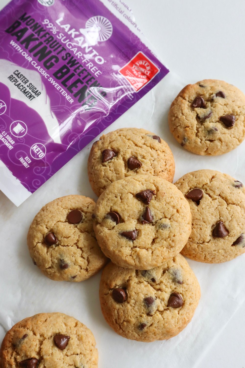 Choc Chip Cookies (99% Sugar Free)