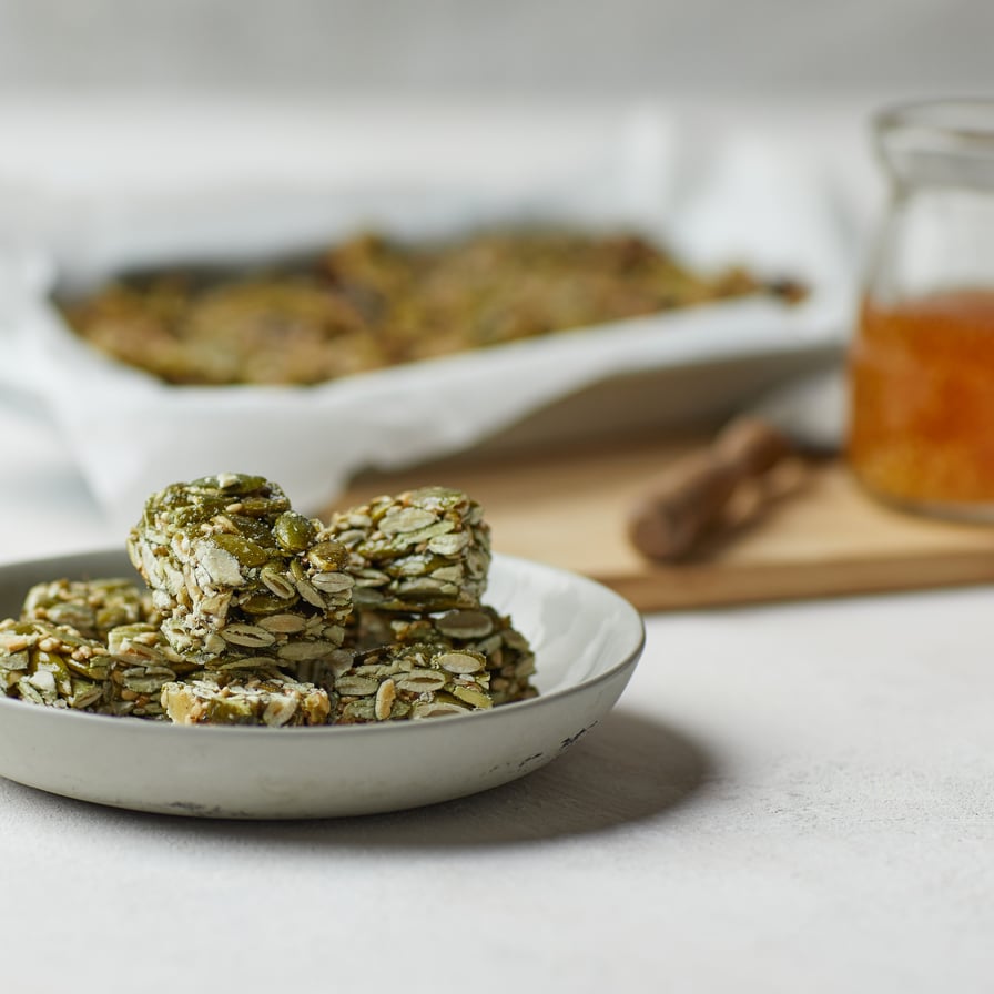 pumpkin seed bites