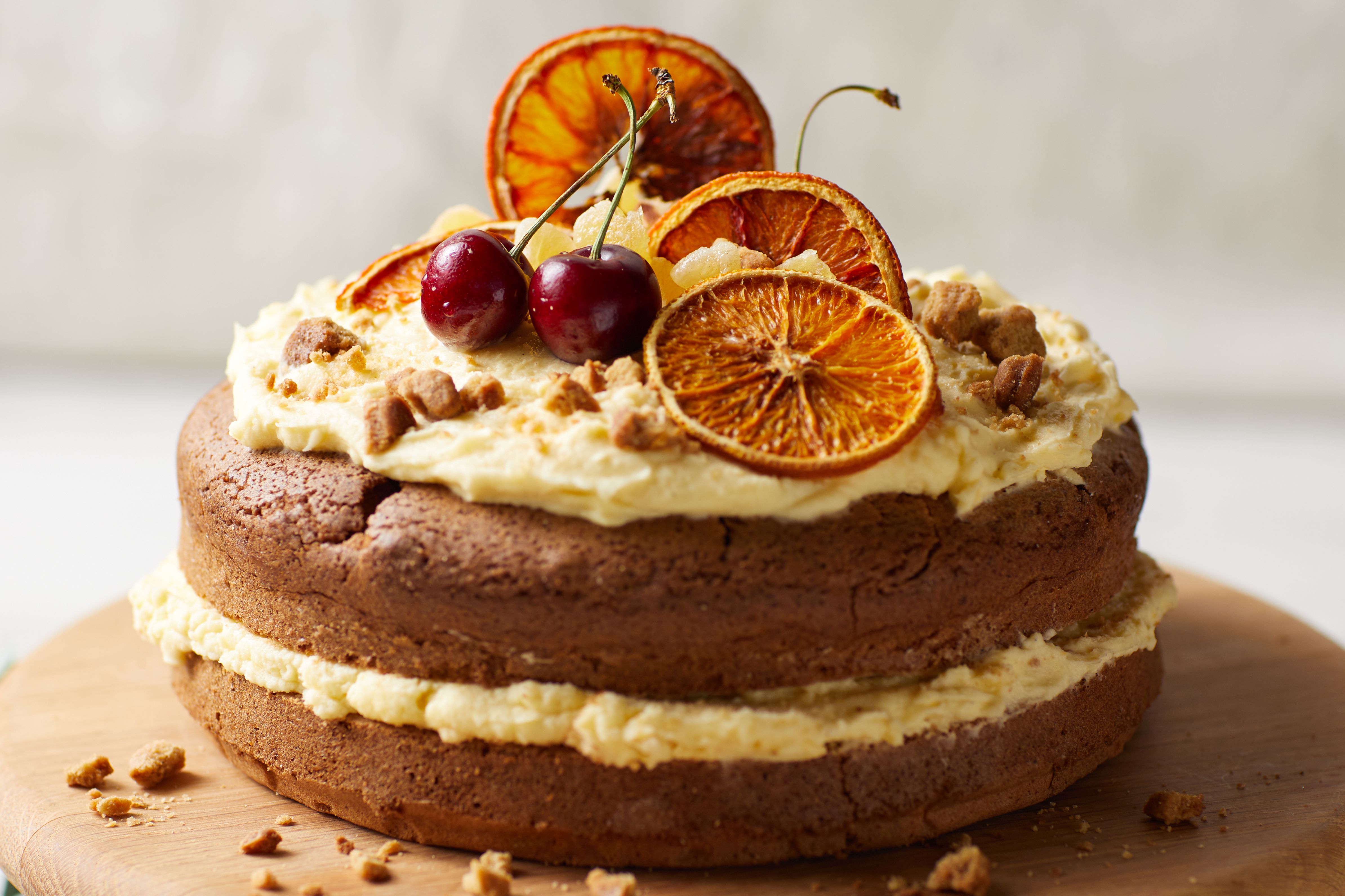 Golden Brown Ginger Bread Cake (97% Sugar Free) Classic Monkfruit Sweetener