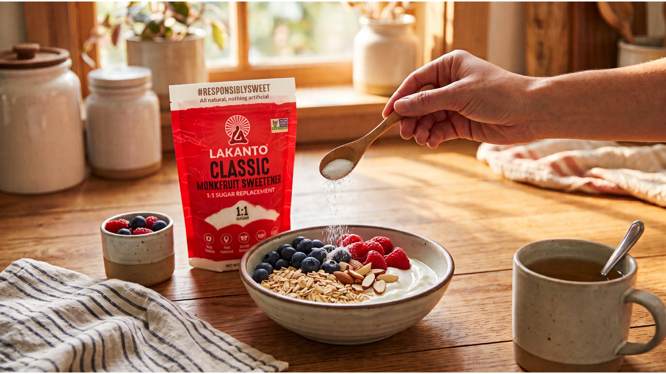 Lakanto Classic Monkfruit Sweetener & The Low FODMAP Diet: What You Need to Know
