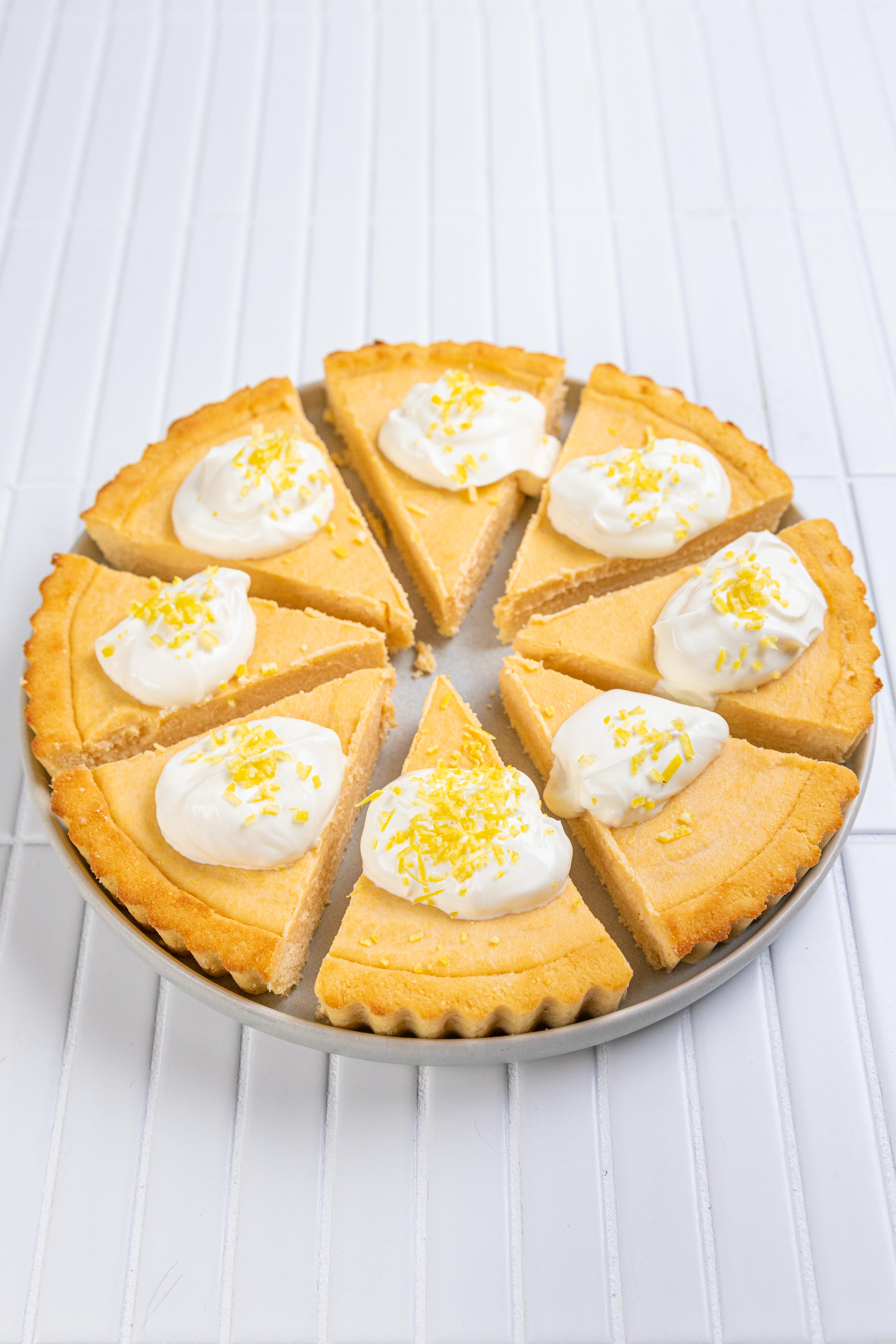 Luke Hines - Low Carb Lemon Tart