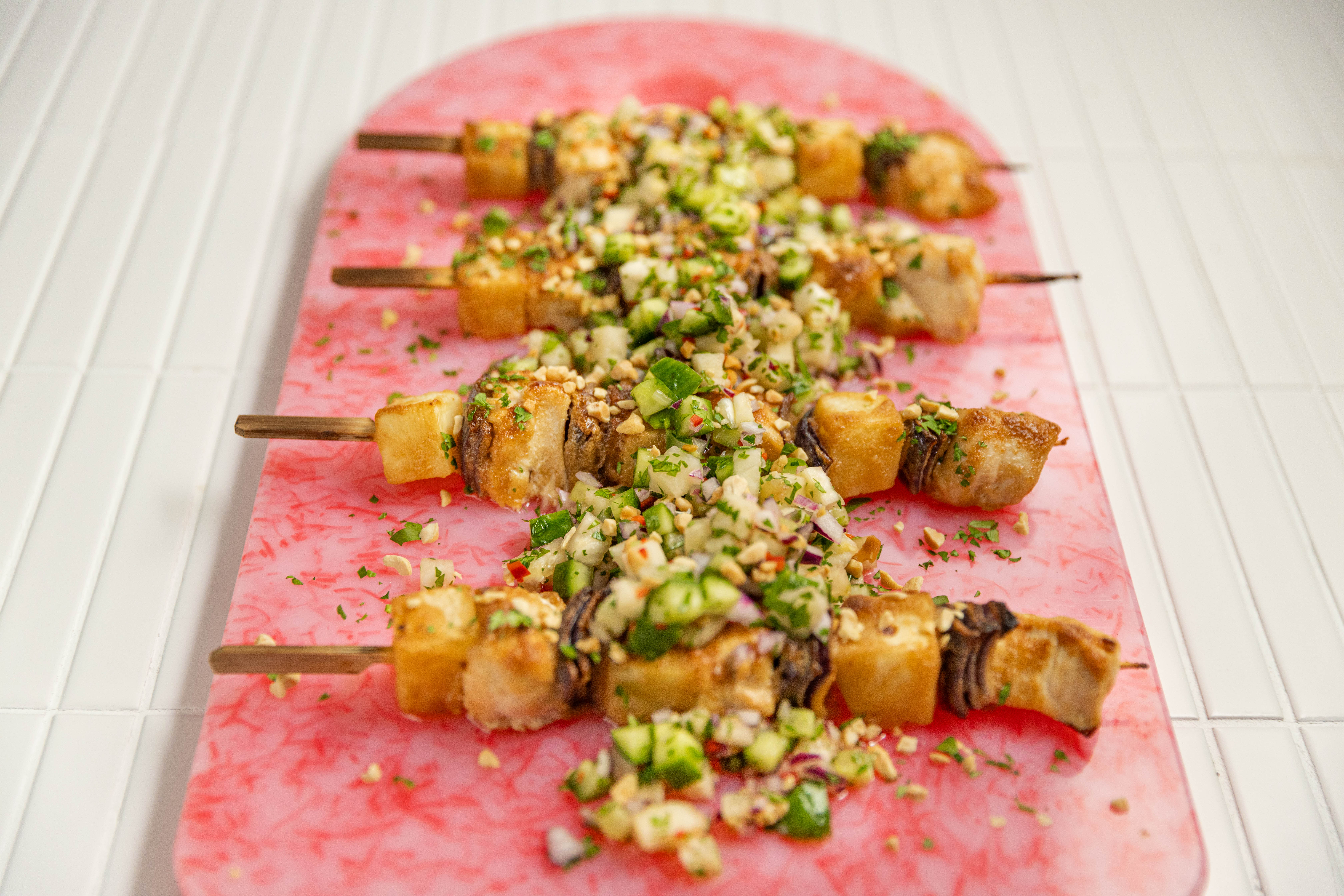 Luke Hines - Sticky Chicken Skewers