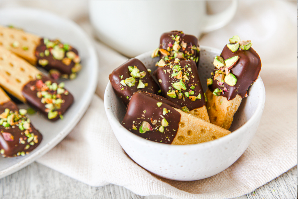 Choc-Dipped Shortbread – Lakanto Australia